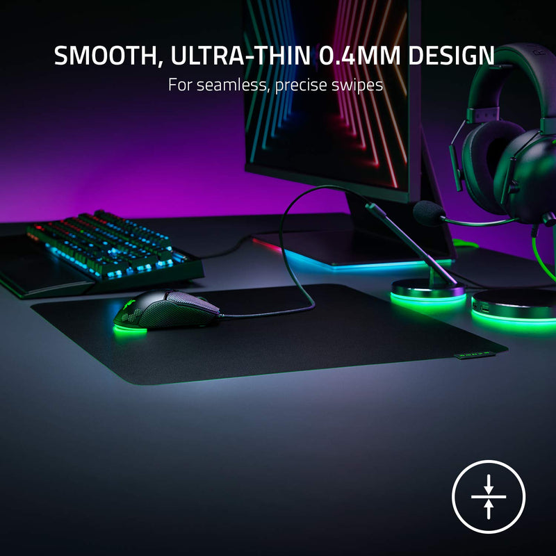 Razer Sphex V3 - قاعدة ماوس ألعاب رفيعة للغاية - كبيرة - أسود