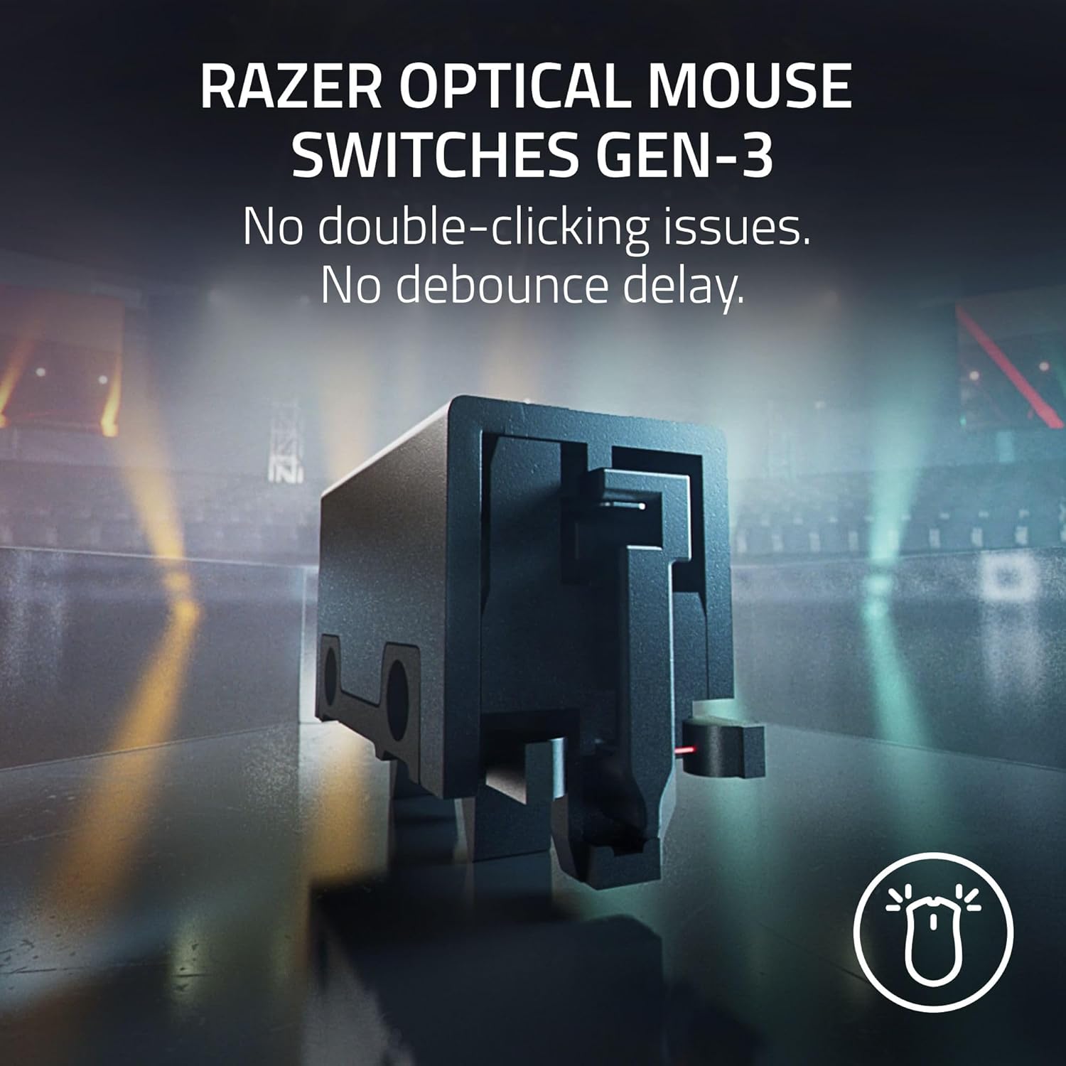 Razer DeathAdder V3 Pro Wireless Gaming Mouse: 63g Lightweight - Focus Pro 30K Optical Sensor - Optical Switches Gen-3 - HyperSpeed Wireless - 5 Programmable Buttons - 90 Hr Battery - Fortnite Edition