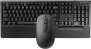 Rapoo NX2000 Wired Keyboard and Mouse Combo – Spill-Resistant Keyboard, 1600 DPI Optical Mouse, USB 3.0, Plug-and-Play, Black