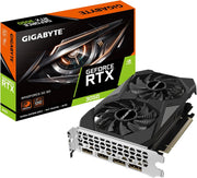 بطاقة رسومات GIGABYTE GeForce RTX 3050 WINDFORCE OC V2 6G - ذاكرة GDDR6 سعة 6 جيجابايت، PCIe 4.0، تبريد بمروحتين