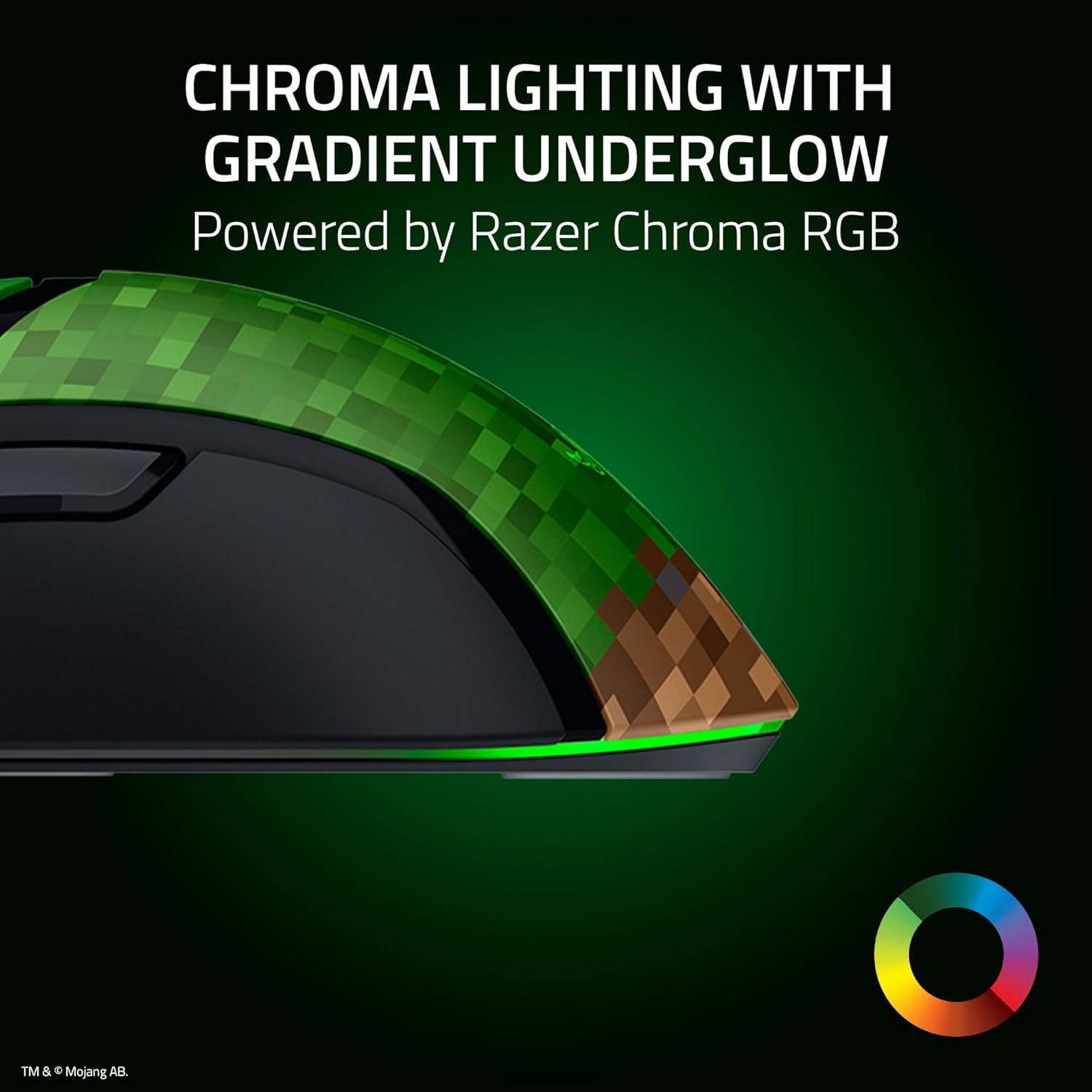 ماوس الألعاب السلكي Razer Cobra - خفيف الوزن 58 جرامًا، مستشعر بصري بدقة 8500 نقطة في البوصة، مفاتيح بصرية من الجيل الثالث، إضاءة كروما RGB، كابل Speedflex