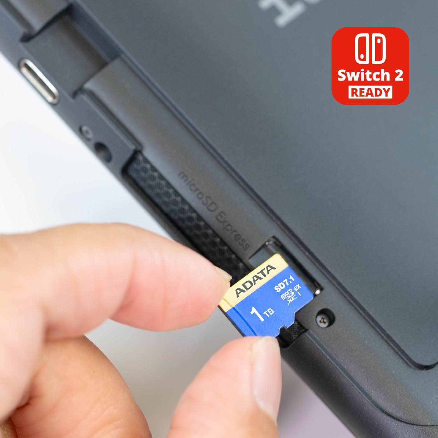 ADATA Premier Extreme microSDXC 1TB (SD 7.1 Express) – Up to 800MB/s Read, 700MB/s Write, V30 U3 C10, PCIe Gen3 x1, Nintendo Switch 2 Ready – High-Speed 4K Video & Gaming Memory Card