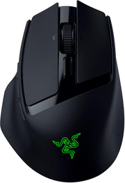 Razer Basilisk Mobile - Small Portable Ergonomic Wireless Gaming Mouse - AI Prompt Master - Focus X 18K Sensor (Tri-Mode Connectivity, Up to 105 Hour, Mouse Switches Gen-3)