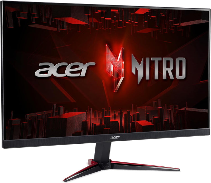 Acer Nitro 27" Full HD 1920 x 1080 PC Gaming IPS Monitor | AMD FreeSync Premium | 180Hz Refresh | Up to 0.5ms | HDR10 Support | 99% sRGB | 1 x Display Port 1.2 & 2 x HDMI 2.0 | VG270 M3bmiipx,Black