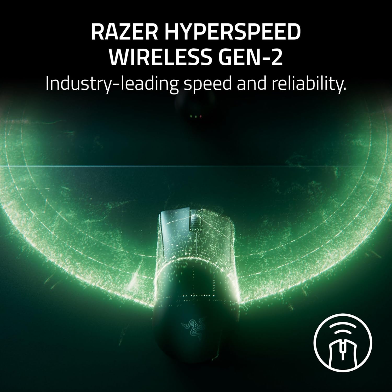 Razer DeathAdder V4 Pro Wireless Gaming Mouse – 45K Optical Sensor, 8000Hz Polling Rate, 6 Programmable Buttons, Ultra-Light 56g, HyperSpeed Wireless, 150Hr Battery Life – Ergonomic Esports Mouse