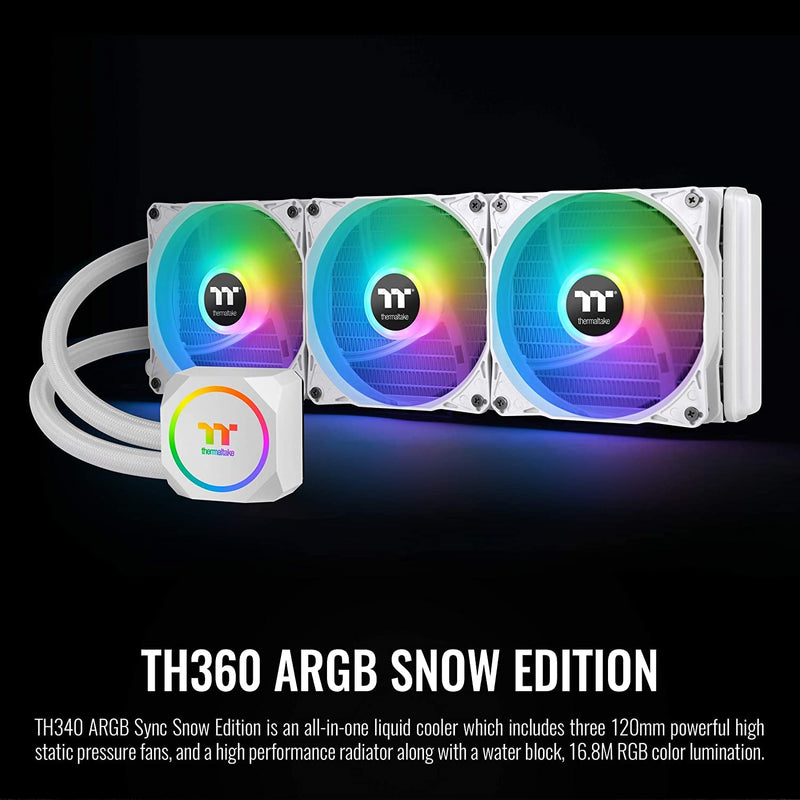 Thermaltake ARGB Sync Snow Edition AIO Liquid Cooler