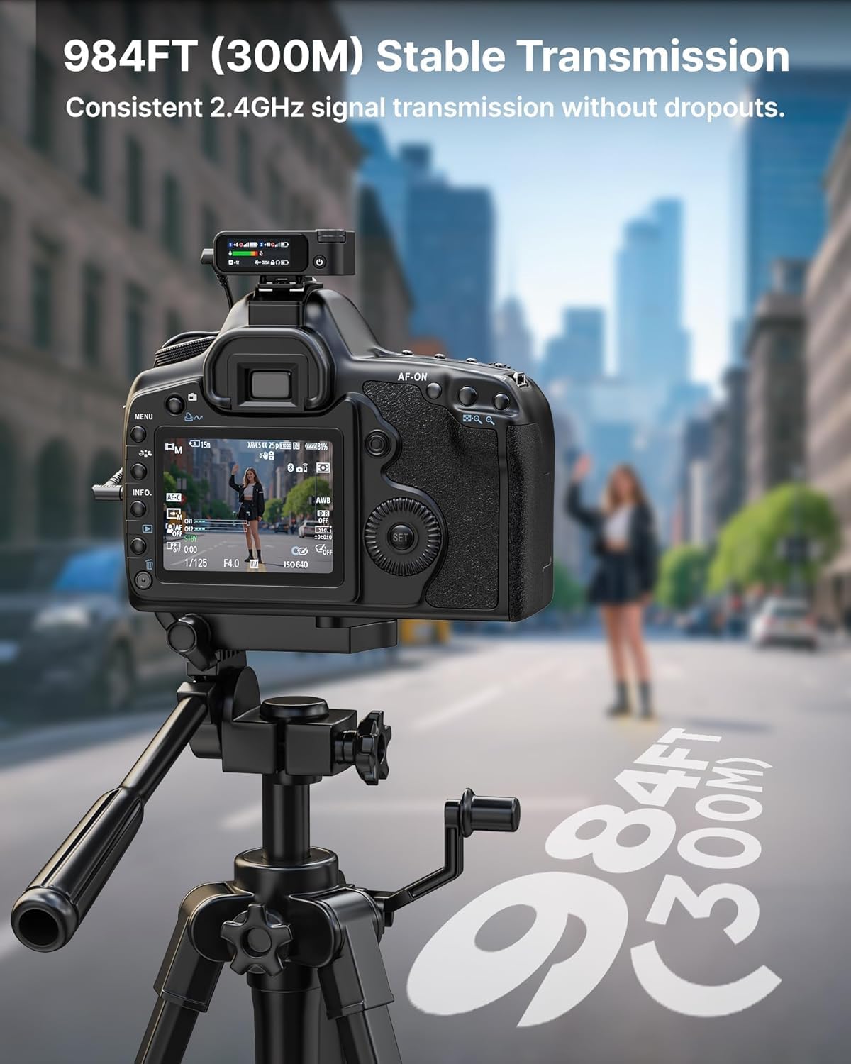 BOYA BOYAMIC 2 Wireless Microphone System – for iPhone 15/16 , Android, PC & Camera, AI Noise Cancellation, 32-bit Float Internal Recording, AMOLED Touchscreen, 984ft Range, 54h Battery with Charging Case, Clip Mic Included