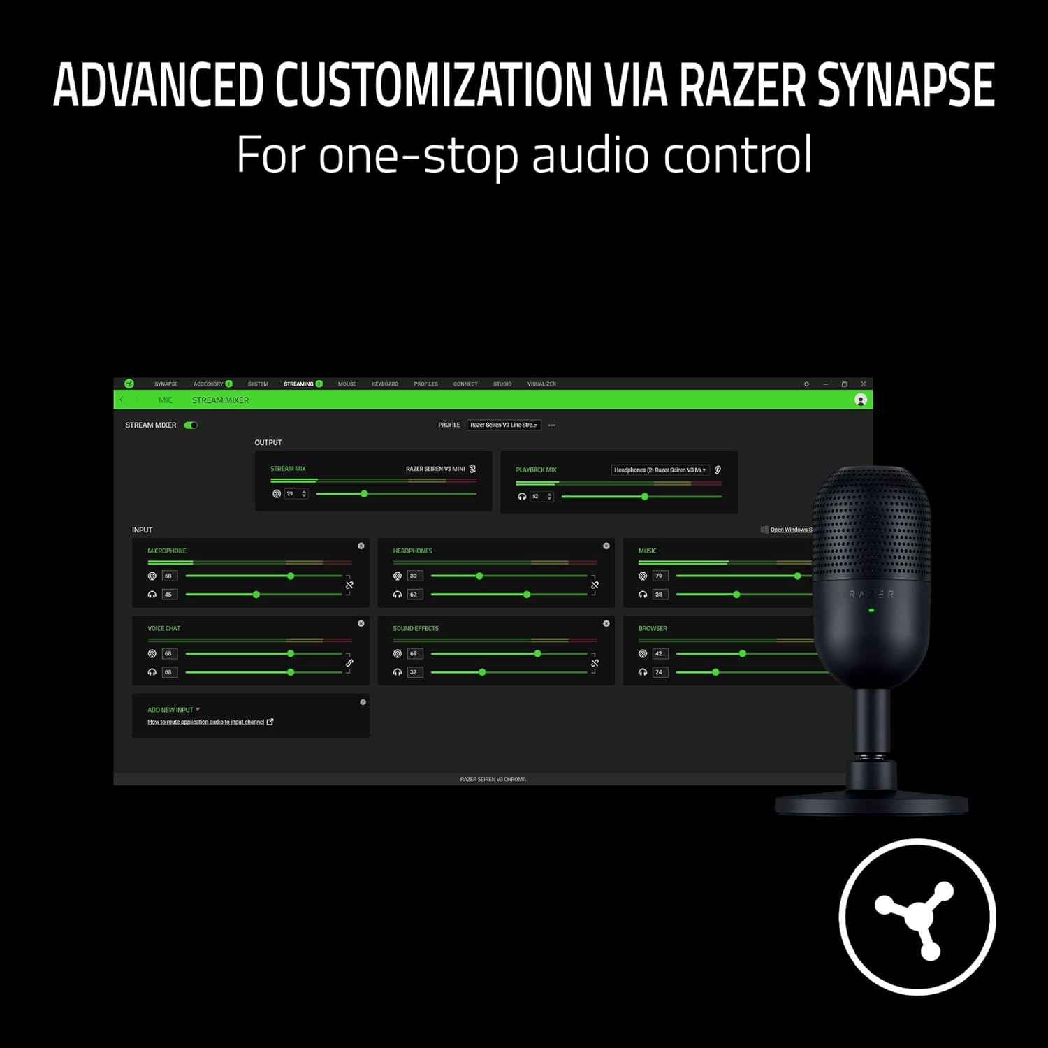 Razer Seiren Mini Microfono USB Da Streaming - Supercompatto Con Rilevamento Supercardioide - Foto 10