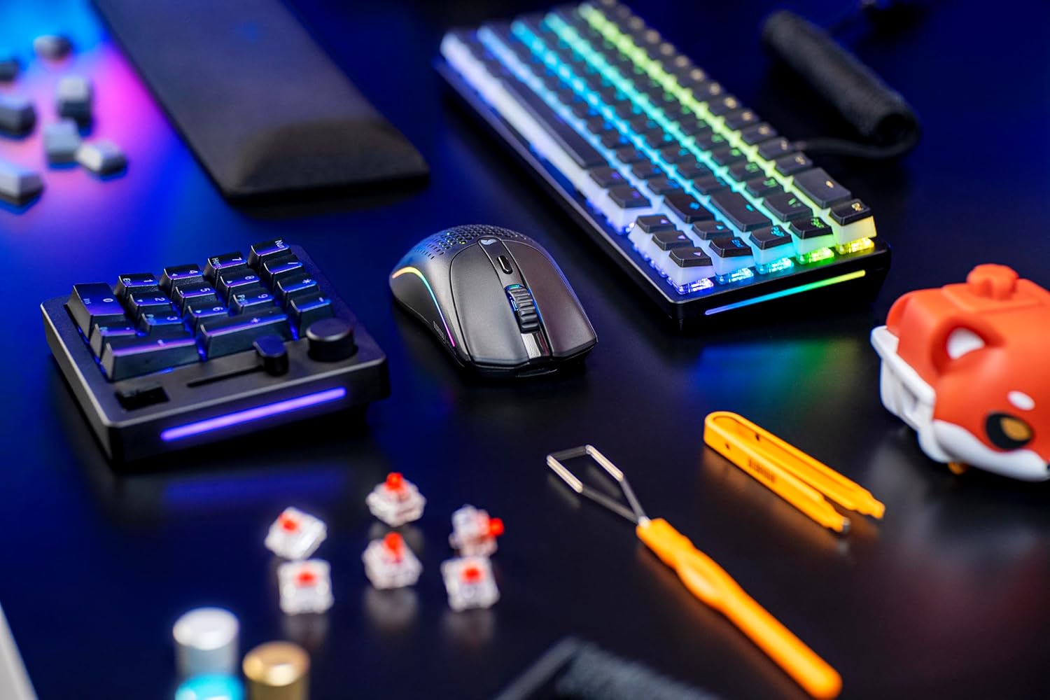 Glorious Model O 2 Mini Wireless Gaming Mouse, 57g Ultra-Lightweight, 26K Optical Sensor, Dual Wireless 2.4GHz & Bluetooth 5.2, Up to 210H Battery, 80M Clicks, 6 Programmable Buttons, FPS Gaming Mouse