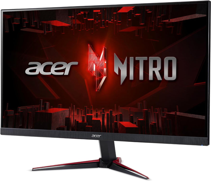 Acer Nitro 27" Full HD 1920 x 1080 PC Gaming IPS Monitor | AMD FreeSync Premium | 180Hz Refresh | Up to 0.5ms | HDR10 Support | 99% sRGB | 1 x Display Port 1.2 & 2 x HDMI 2.0 | VG270 M3bmiipx,Black