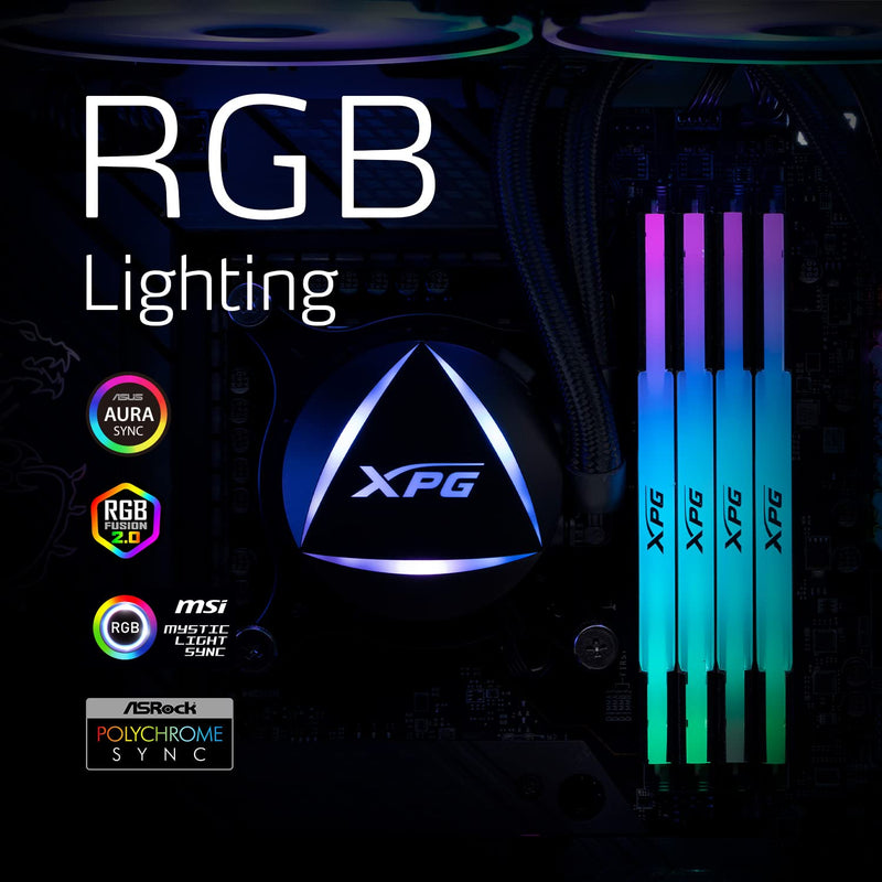 ADATA XPG Lancer RGB 16GB (1x16 GB) DDR5 6000 MHz U-DIMM Desktop Memory RAM