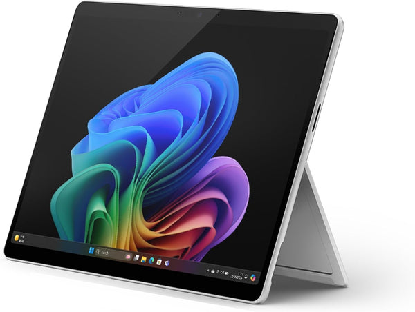 Microsoft Surface Pro 11 Copilot+ PC, 13" OLED 120Hz Touchscreen, SNAPDRAGON X PLUS, 16GB RAM, 512GB SSD, Shared Qualcomm Adreno Graphics, Windows 11 Pro, Platinum