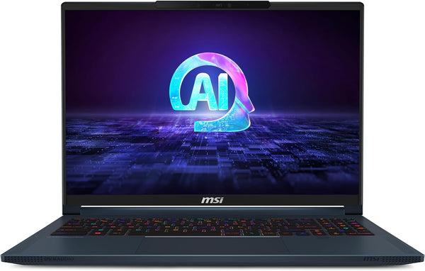 MSI Stealth 16 AI Studio A1VGG-040AE Laptop 16” QHD- 2K- 240Hz-Core Ultra 9 185H- 32GB LPDDR5- 1TB SSD- RTX 4070 8GB- Win11