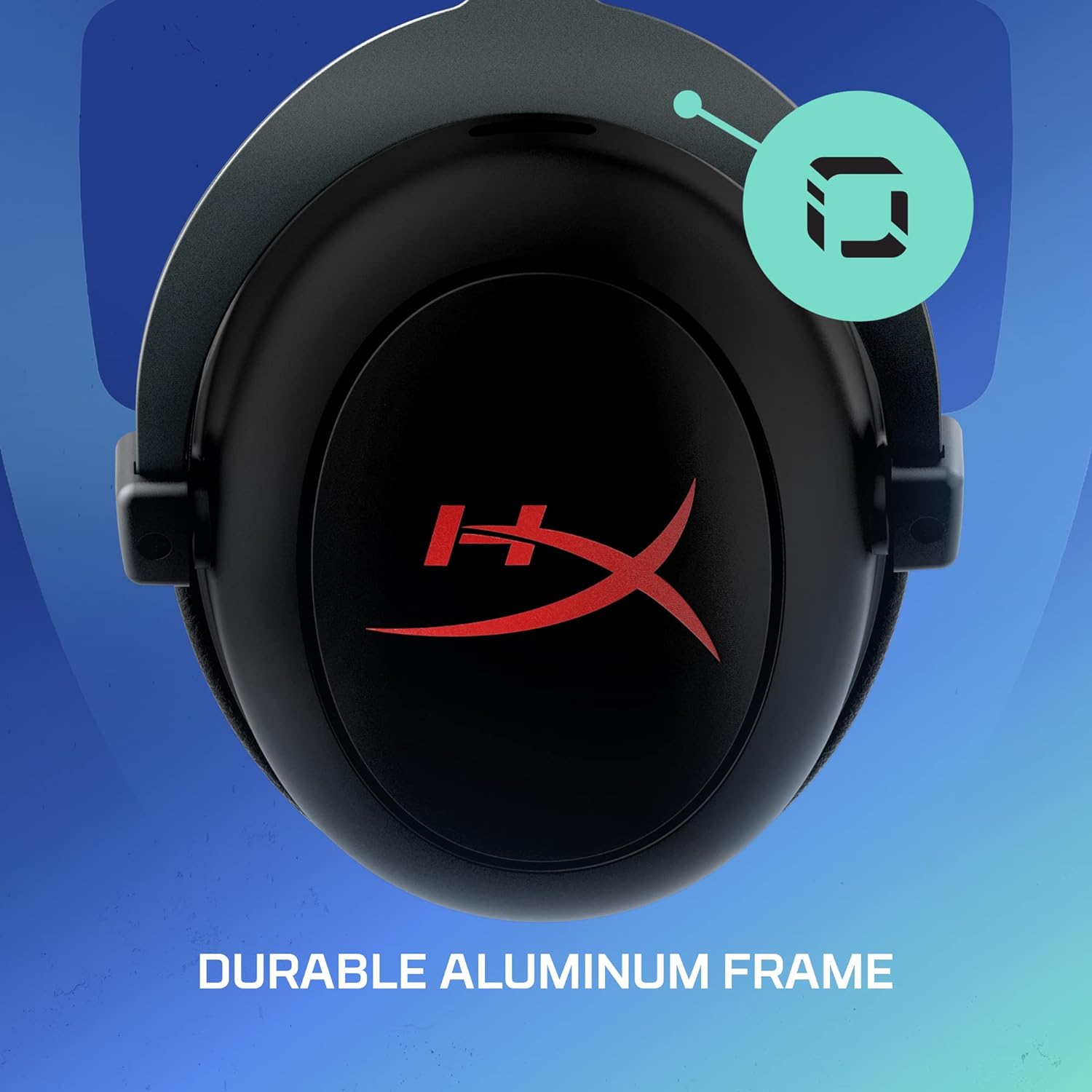 HyperX Cloud II Core Wireless Gaming Headset – 80-Hour Battery, DTS:X Spatial Audio, 53mm Drivers, Noise-Canceling Mic