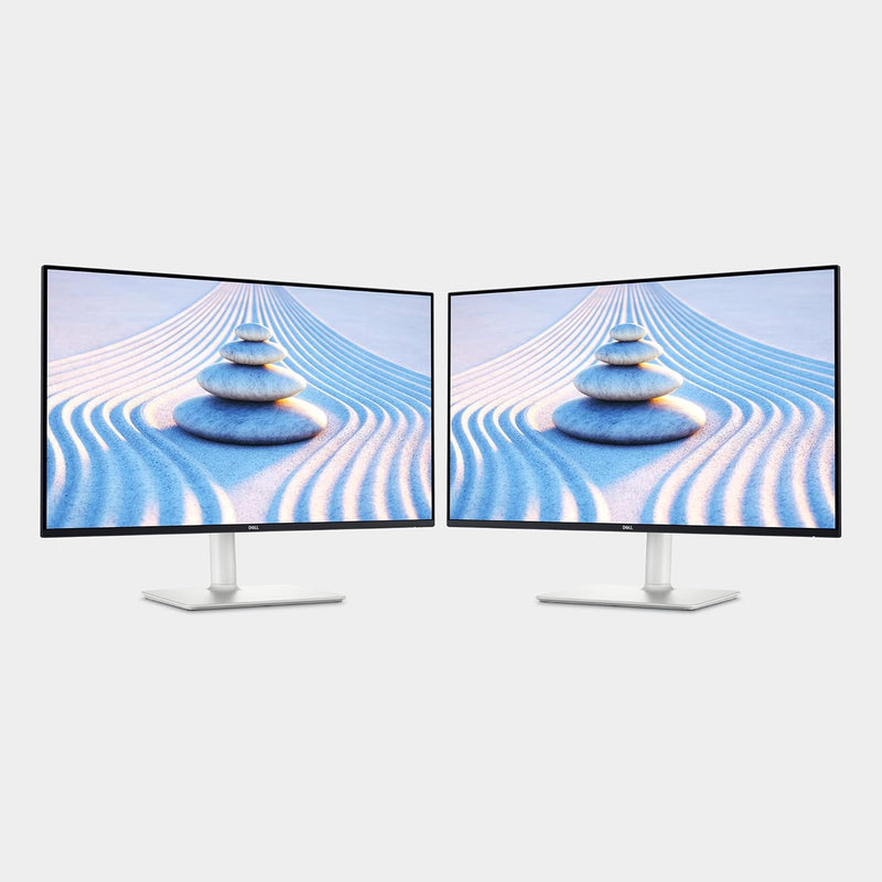 Dell S2725HS 27 Inch Monitor, FHD (1920x1080) Display, 100Hz Refresh Rate, 1500:1 Contrast Ratio, TÜV Rheinland Eye Comfort 4 Star, Integrated 2x5W Speaker, Height/Tilt/Swivel/Pivot- Ash White Color