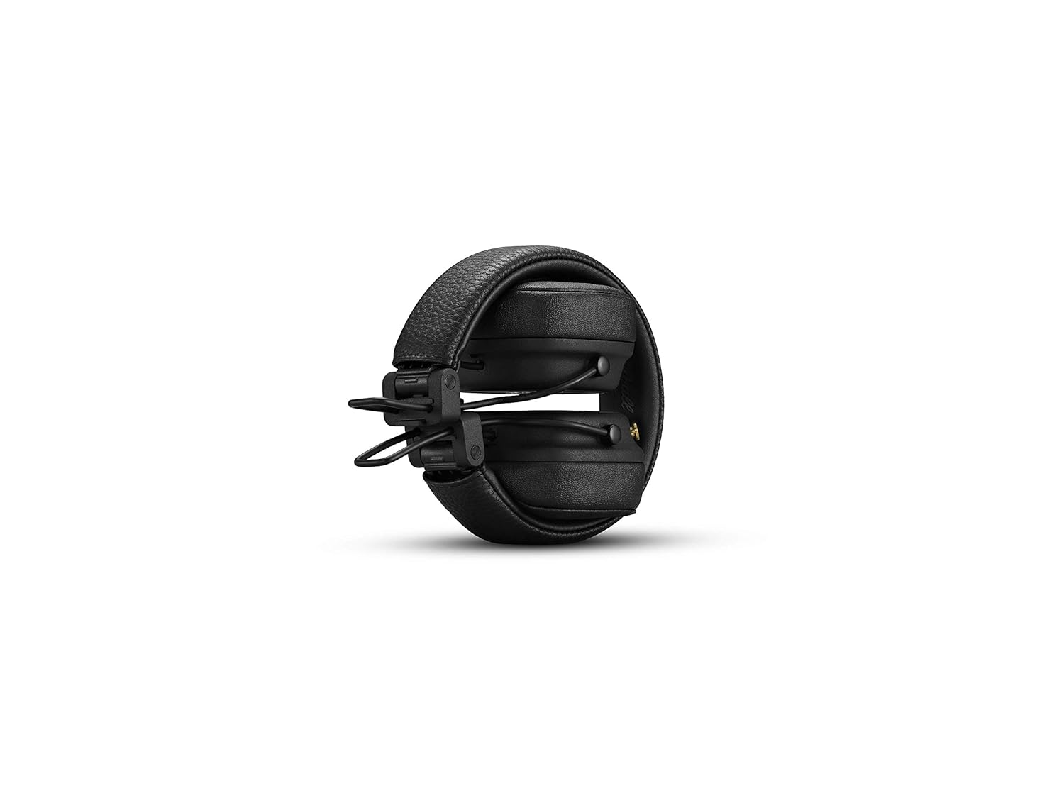 Marshall Major IV Wireless On-Ear Bluetooth Headphones , 80+ Hours Playtime , Wireless Charging , 40mm Dynamic Drivers , Bluetooth 5.0 & 3.5mm Wired Mode , Built-in Microphone , Foldable Design , Black