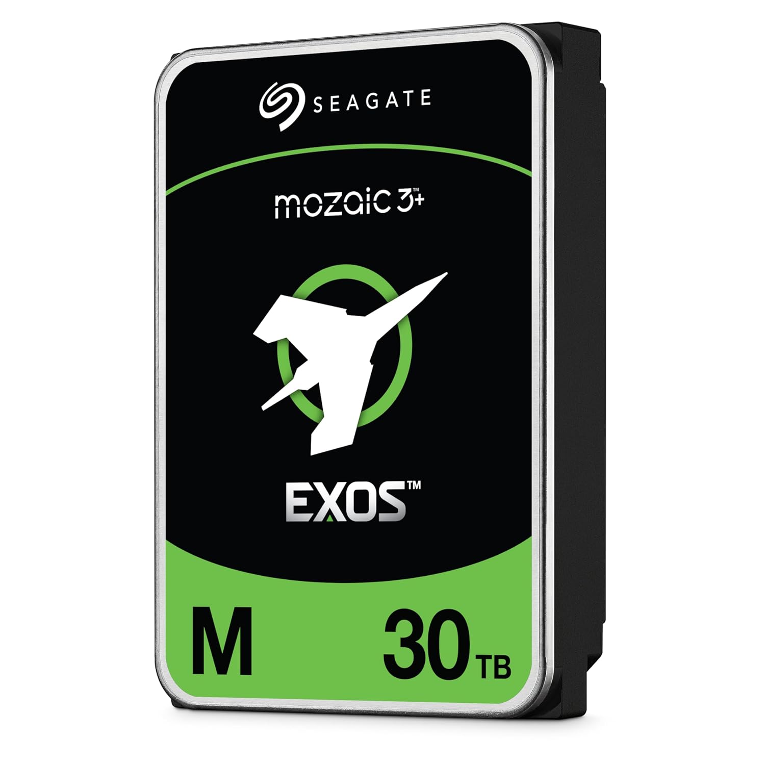 Seagate Exos M 30TB Enterprise Internal Hard Drive HDD - 3.5in 6GB/s SATA 7200RPM 2.5M MTBF