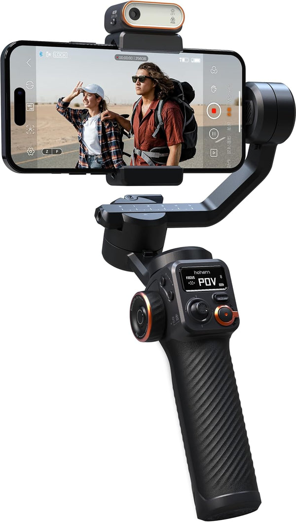 Hohem iSteady M6 Smartphone Gimbal Kit with Magnetic AI Vision Sensor/LED Light