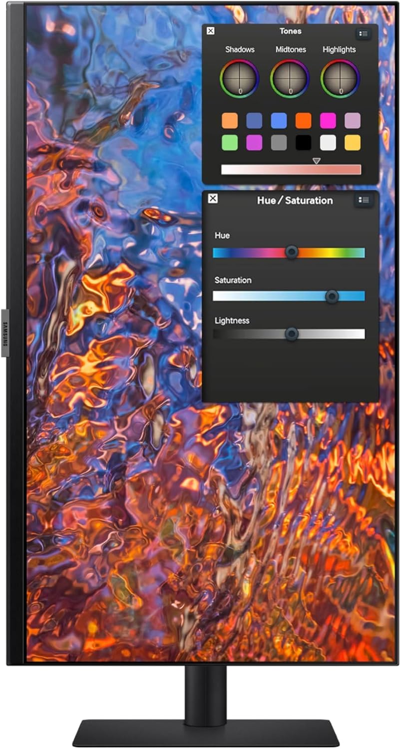 Samsung ViewFinity S8 S80PB 27″ 4K UHD IPS Monitor – 350 cd/m², HDR400, USB-C 90 W, 98% DCI-P3, Matte Display