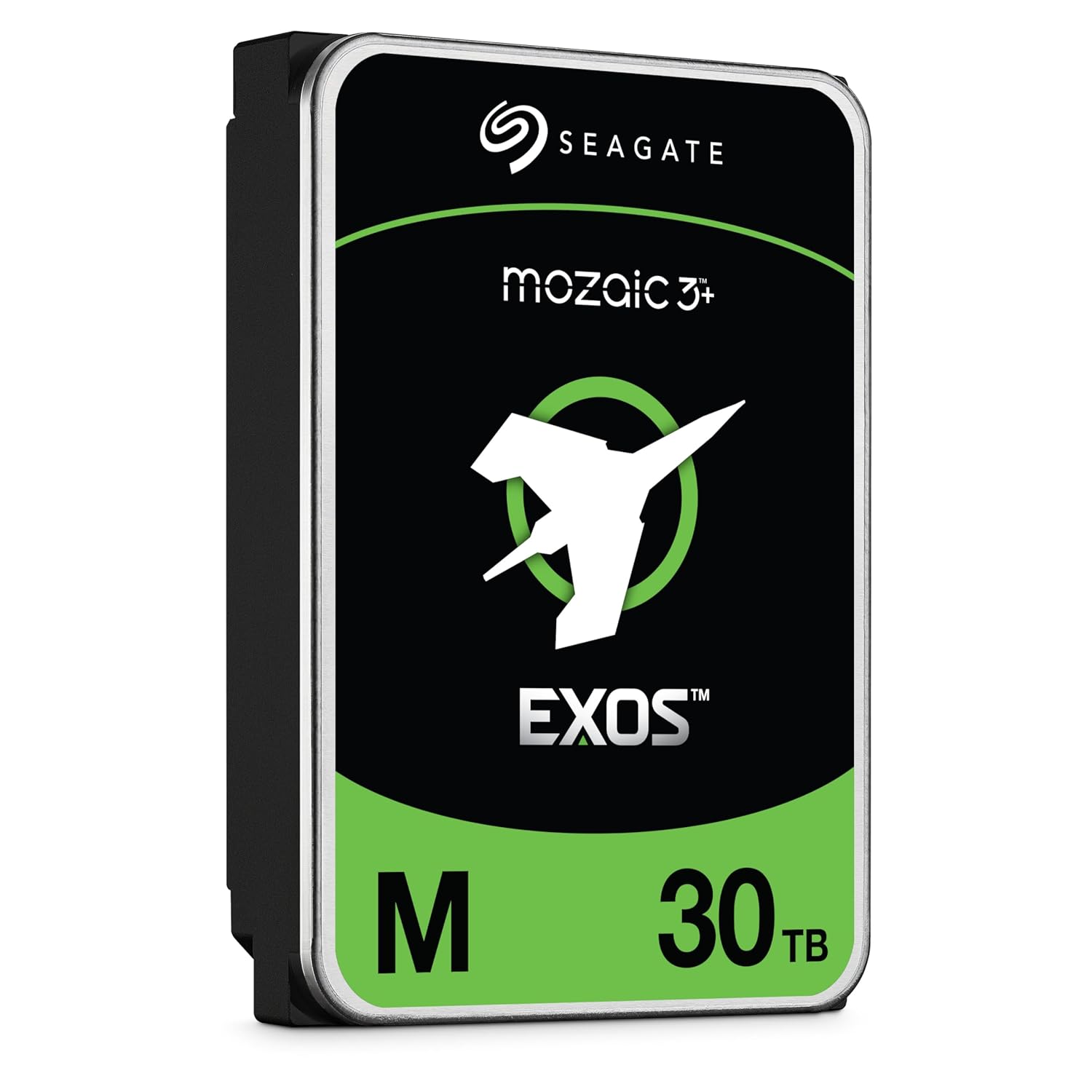 Seagate Exos M 30TB Enterprise Internal Hard Drive HDD - 3.5in 6GB/s SATA 7200RPM 2.5M MTBF