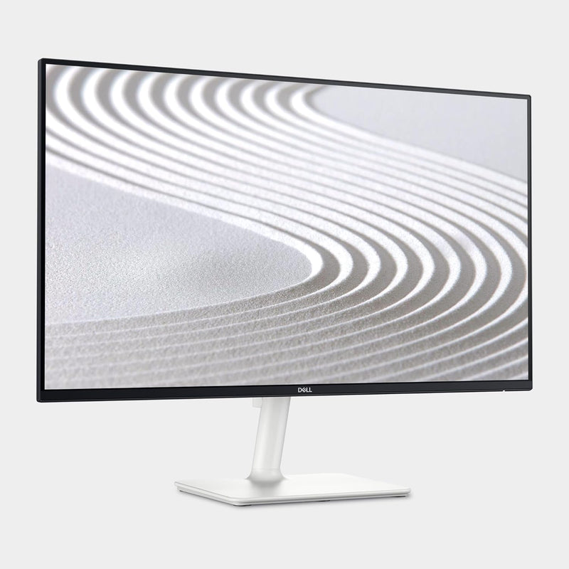 Dell S2425H Monitor - 23.8 Inch, FHD (1920x1080) Display, 100Hz Refresh Rate 1500:1 Contrast Ratio, TÜV Rheinland Eye Comfort 4 Star, Integrated 2x5W Speaker, Height/Tilt/Swivel/Pivot - Ash White