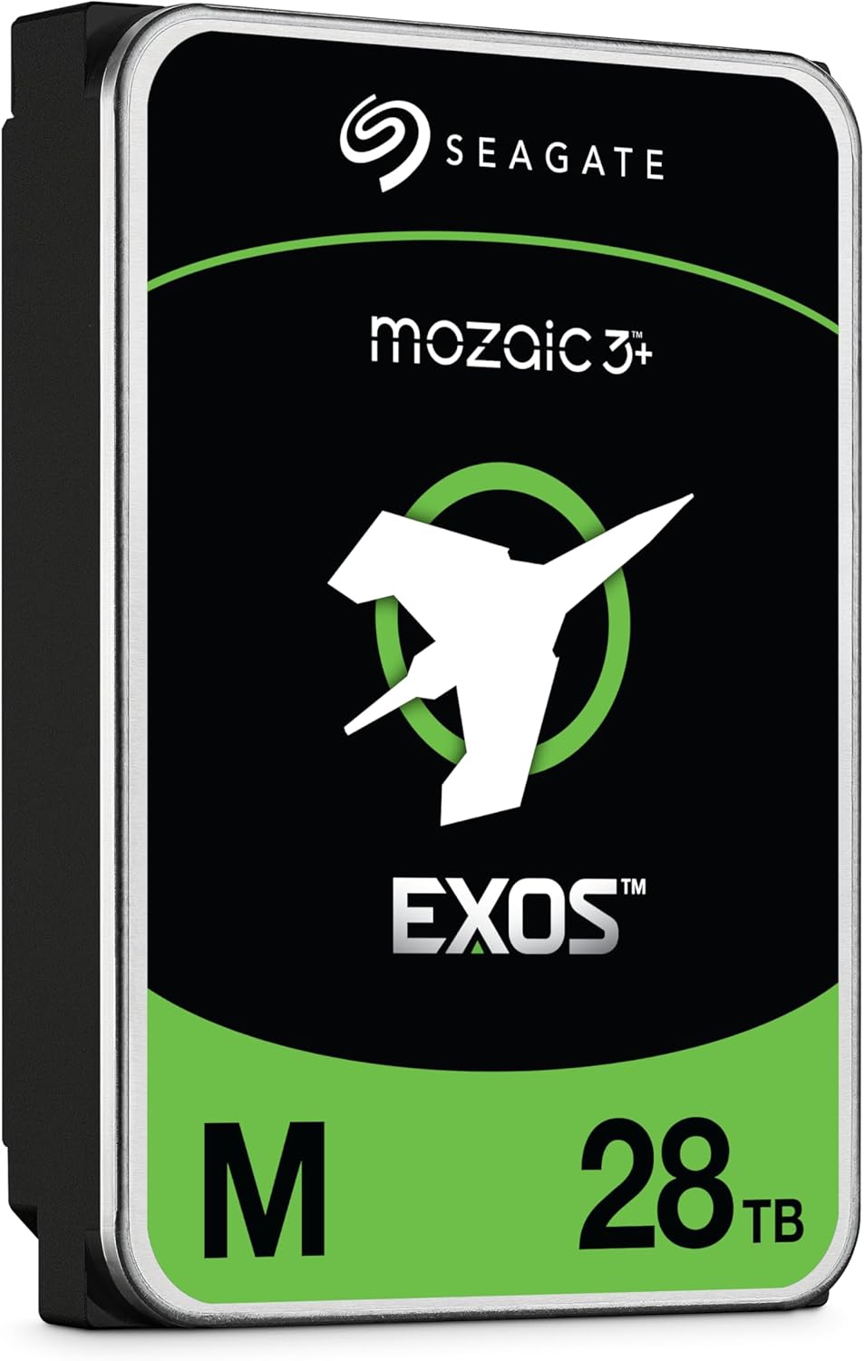 Seagate Exos M 28TB Enterprise Internal Hard Drive, 3.5-Inch HDD, 7200RPM, SATA 6Gb/s, 2.5M Hours MTBF, High-Capacity Data Center Storage
