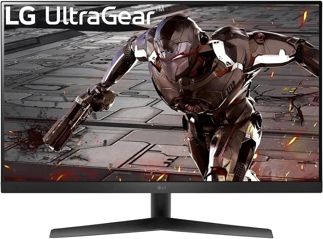 LG 32GN50R-B 31.5″ UltraGear™ FHD Gaming Monitor – 165 Hz, 1 ms MBR, NVIDIA G-SYNC Compatible, FreeSync Premium, HDR10