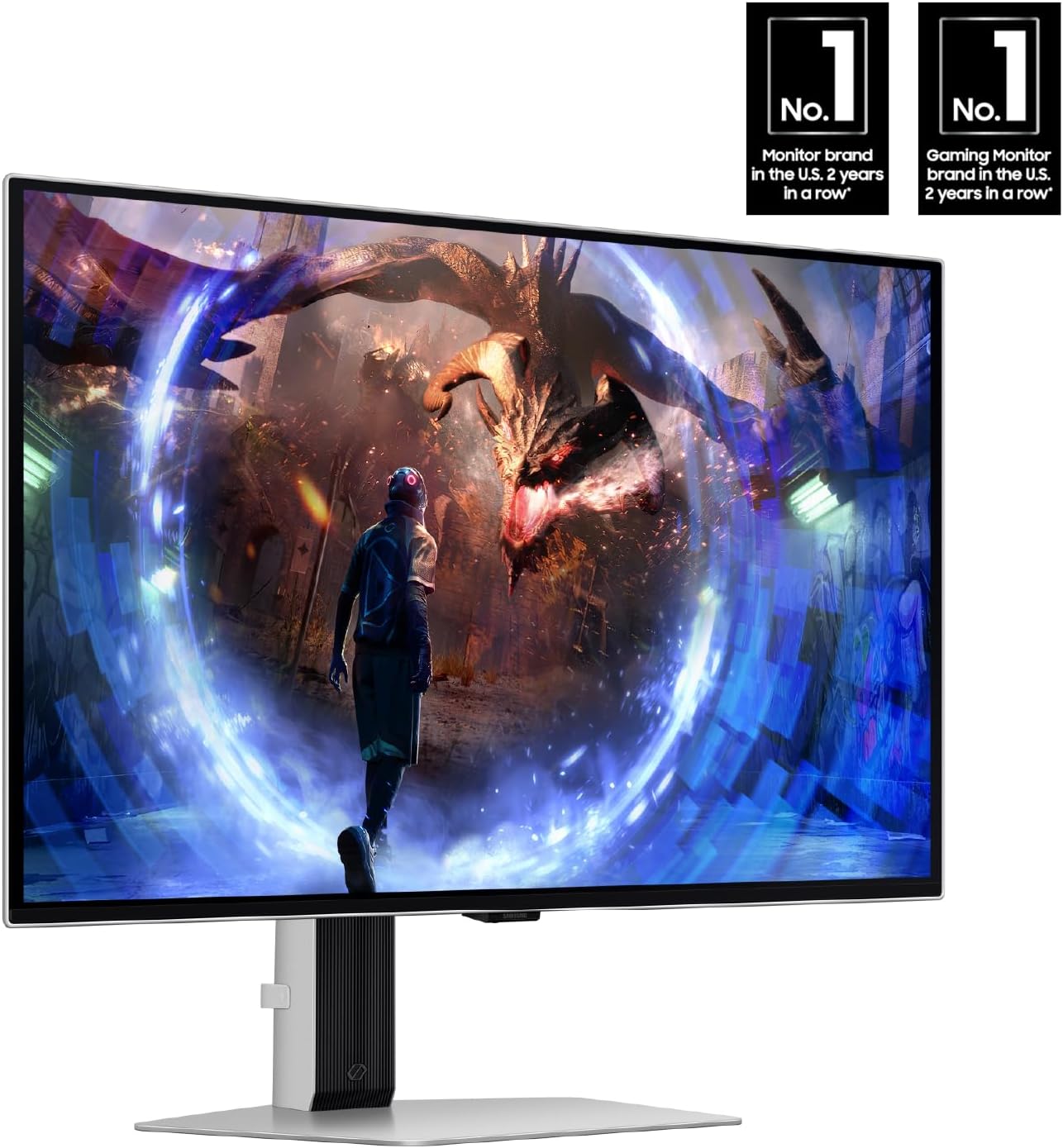 Samsung Odyssey OLED G6 G60SF 27″ QHD QD-OLED Gaming Monitor – 500Hz, 0.03 ms, TrueBlack 500 HDR, G-Sync / FreeSync