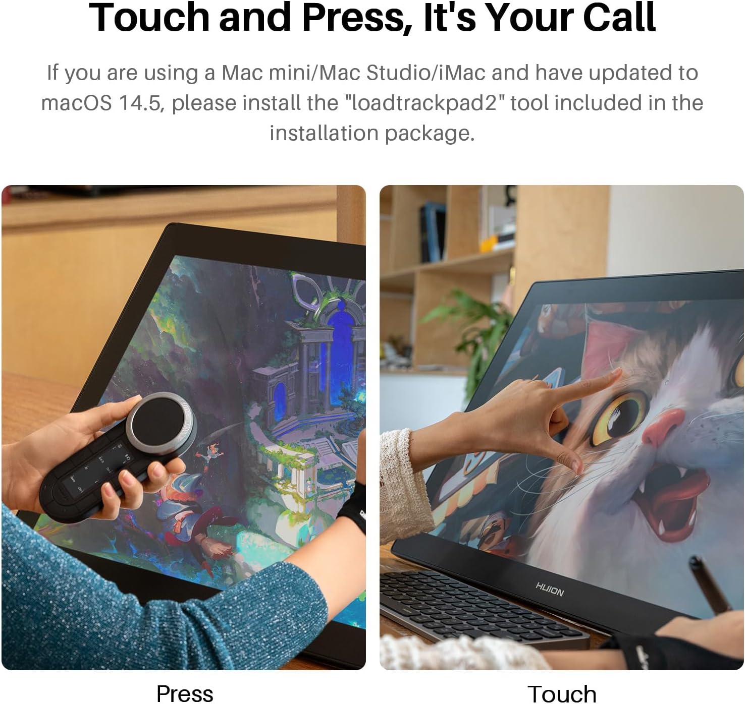 شاشة قلم HUION Kamvas Pro 24 (الجيل 3) مقاس 23.8 بوصة بدقة 4K UHD، شاشة لمس IPS، قلم PenTech 4.0 مع 16,384 مستوى ضغط، زجاج Canvas 3.0، USB-C، متوافقة مع ويندوز، ماك أو إس، لينكس وأندرويد