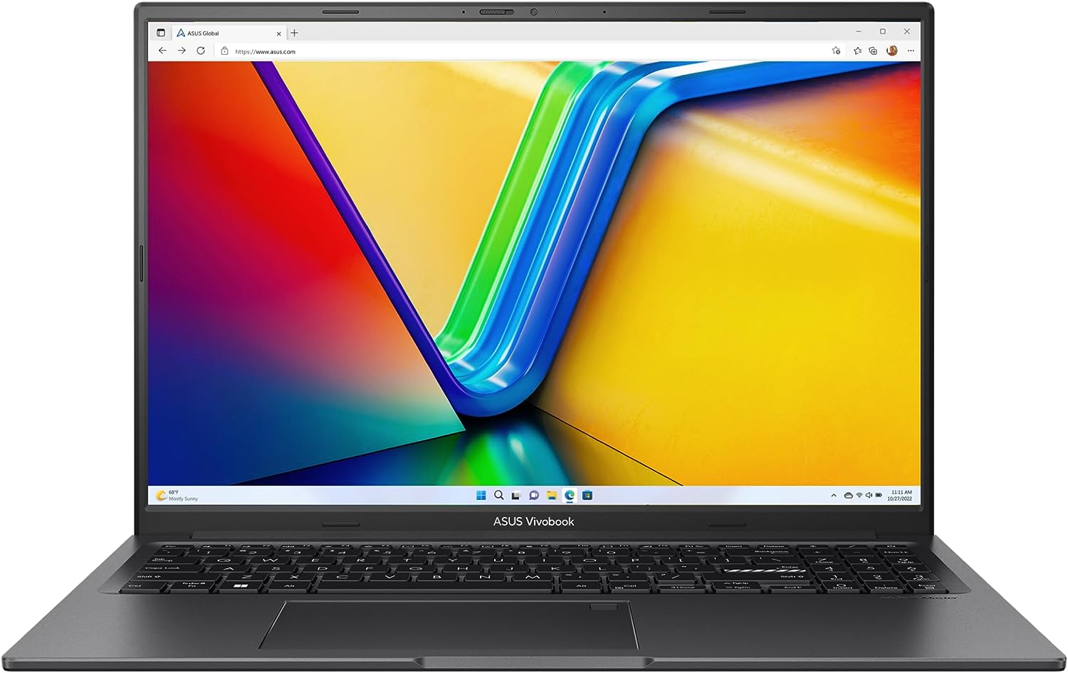 كمبيوتر محمول ASUS K3605VU-PL419 بشاشة 16 بوصة وتردد 120 هرتز - معالج Core i9-13900H - ذاكرة وصول عشوائي (RAM) سعة 16 جيجابايت - قرص SSD سعة 512 جيجابايت - بطاقة رسومات RTX 4050 سعة 6 جيجابايت - نظام تشغيل Windows PRO K