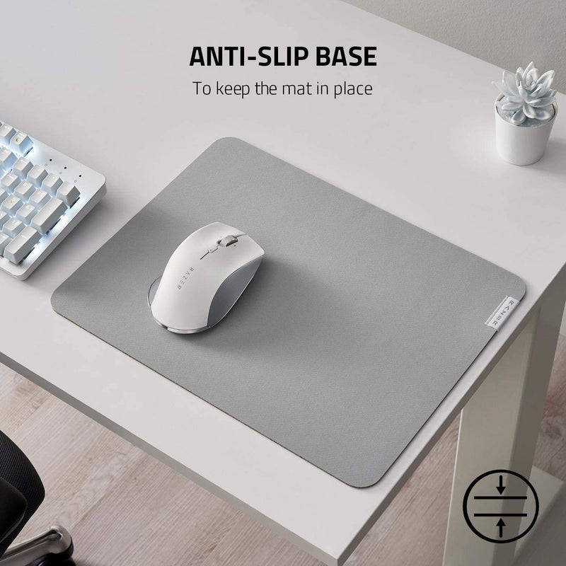 Razer Pro Glide - Soft Mouse Mat for Comfort and Productivity in The Office (Textured Fabric Surface, Non-Slip)