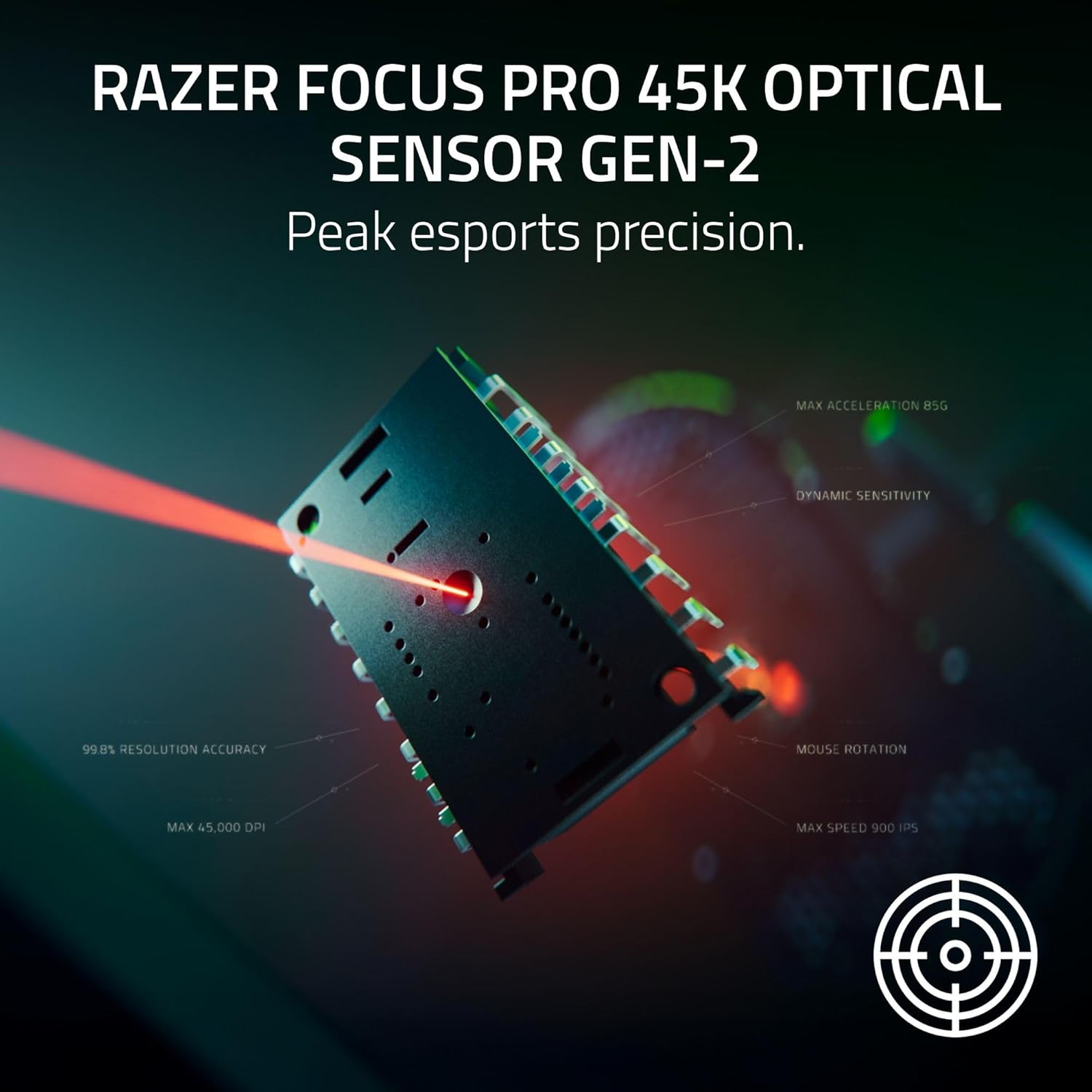 Razer DeathAdder V4 Pro Wireless Gaming Mouse – 45K Optical Sensor, 8000Hz Polling Rate, 6 Programmable Buttons, Ultra-Light 56g, HyperSpeed Wireless, 150Hr Battery Life – Ergonomic Esports Mouse