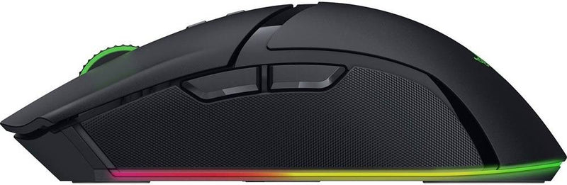 ماوس الألعاب اللاسلكي Razer Cobra Pro، Razer Chroma RGB، مستشعر بصري Focus Pro 30K، حتى 30000 نقطة في البوصة، 8 أزرار قابلة للبرمجة، كابل Speedflex USB من النوع C، أسود