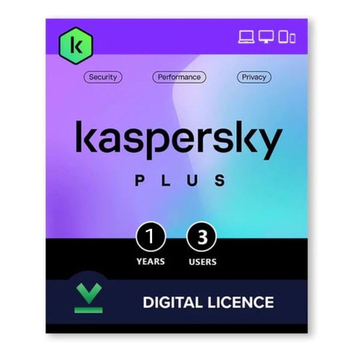 Kaspersky Premium 3 Device – 1‑Year Subscription with Identity Protection, Unlimited VPN, Password Manager & 24/7 Expert IT Support