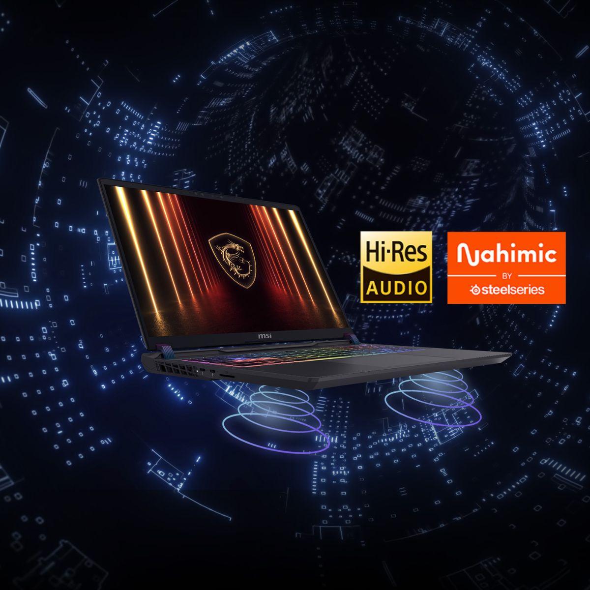 MSI Vector 16 HX AI A2XWIG-008AE 16" QHD 2K 240Hz Laptop - Core Ultra 9 275HX - 32GB DDR5 RAM - 1TB SSD - RTX 5080 16GB - Win 11