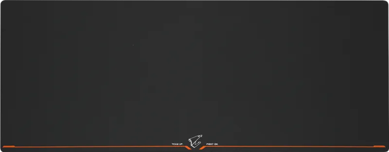 GIGABYTE Extended Gaming Mouse Pad — Large Size, Anti-Slip Rubber Base, Smooth Surface for Precision Tracking, Water-Resistant, Durable Construction