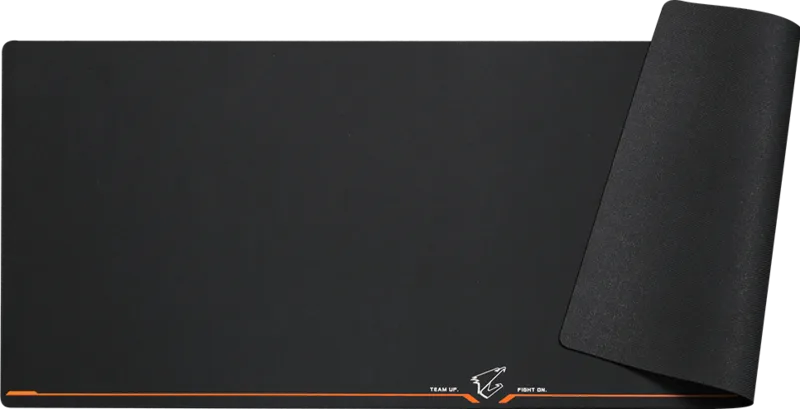 GIGABYTE Extended Gaming Mouse Pad — Large Size, Anti-Slip Rubber Base, Smooth Surface for Precision Tracking, Water-Resistant, Durable Construction