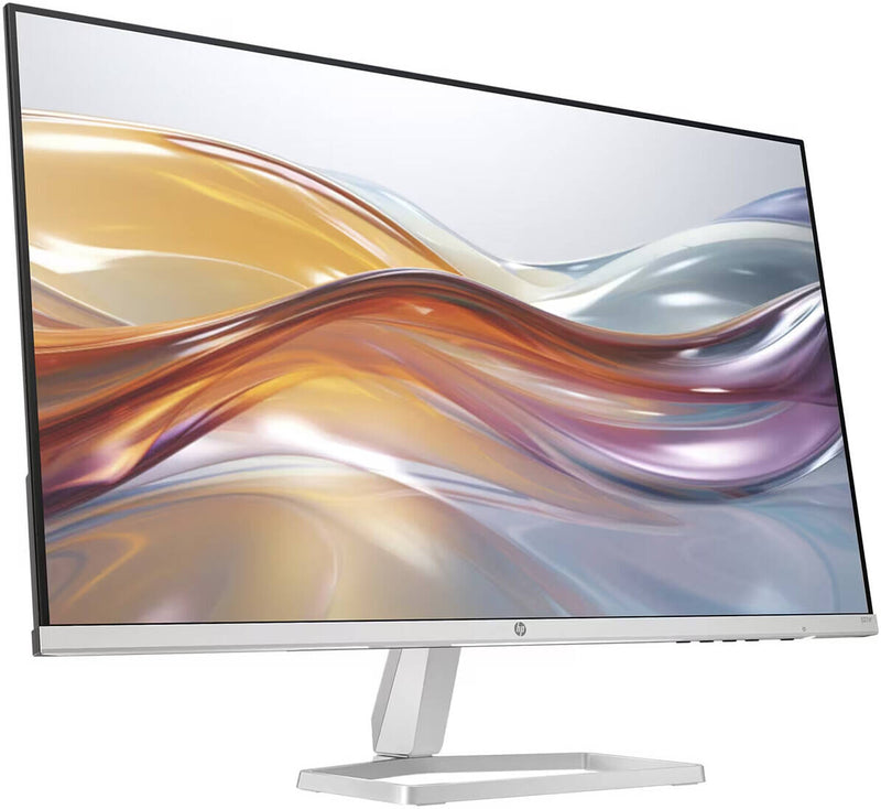 HP Series 5 527SF Monitor, 27" FHD IPS Display, 100Hz Refresh Rate, 5ms (GtG with Overdrive) Response Time, Tilt Adjustable, 3-Sided Micro-Edge Bezel, 16.7m Colors, Black/Silve