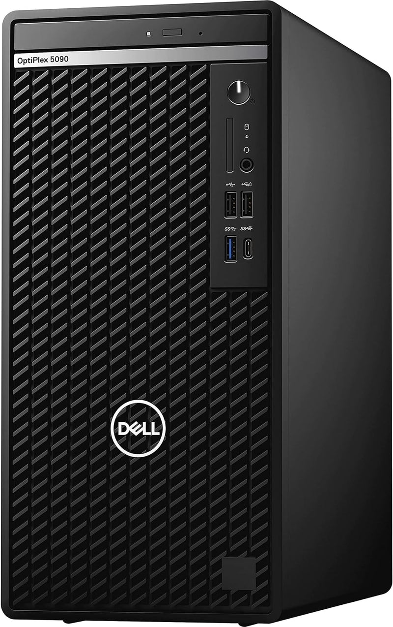 كمبيوتر Dell Optiplex 5090 - Core i7-11700 - ذاكرة وصول عشوائي سعتها 4 جيجابايت - محرك أقراص ثابتة سعة 1 تيرابايت - مشترك - WIN 10 PRO K