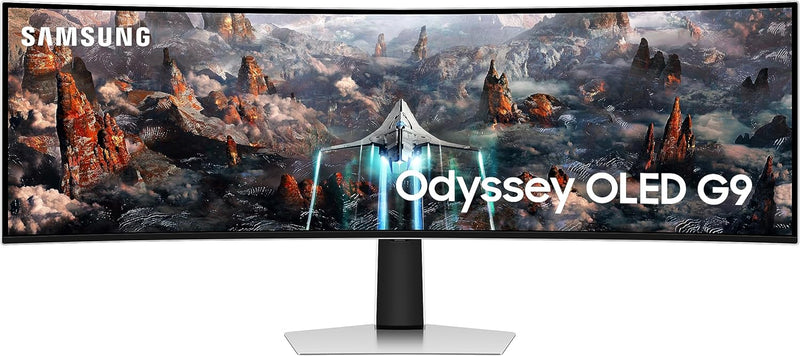 Samsung Odyssey OLED G9 49 1440p HDR 240 Hz Curved Ultrawide Gaming Monitor