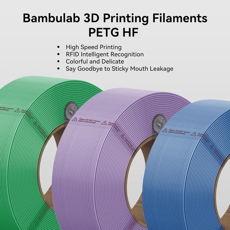 Bamboo lab Refill PETG HF with RFID 3D Printer Filament