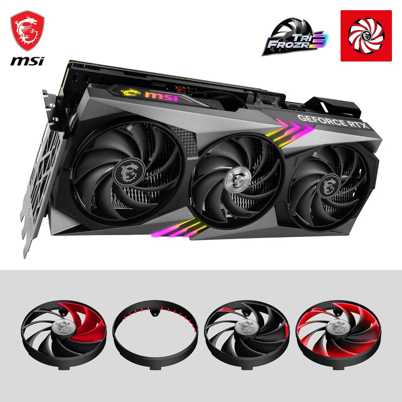 MSI GeForce RTX 4080 SUPER 16G GAMING X TRIO - 16GB GDDR6X, 2610 MHz, PCI Express Gen 4, 256-bit, 3x DP v 1.4a, HDMI 2.1a (Supports 4K & 8K HDR)