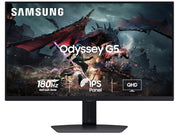 شاشة Samsung Odyssey G5 للألعاب IPS مسطحة 68.5 سم (27 بوصة) QHD (2,560 × 1,440)، 180 هرتز، 1 مللي ثانية (GTG)، AMD FreeSync، DP، HDMI، منفذ سماعة رأس، ضبط الارتفاع، الميل، التدوير، حامل دوار