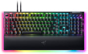 Razer BlackWidow V4 Pro Mechanical Gaming Keyboard – Yellow Switches, Chroma RGB, Command Dial, 8 Macro Keys, USB-C, Wrist Rest