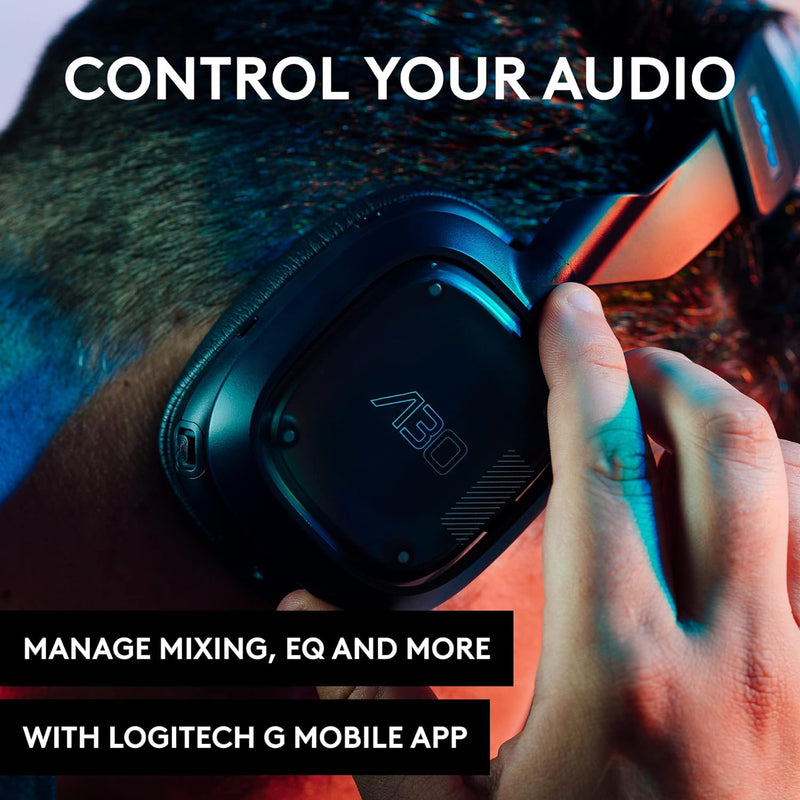 سماعة الألعاب اللاسلكية Logitech ASTRO Gaming A30 لجهاز PS5