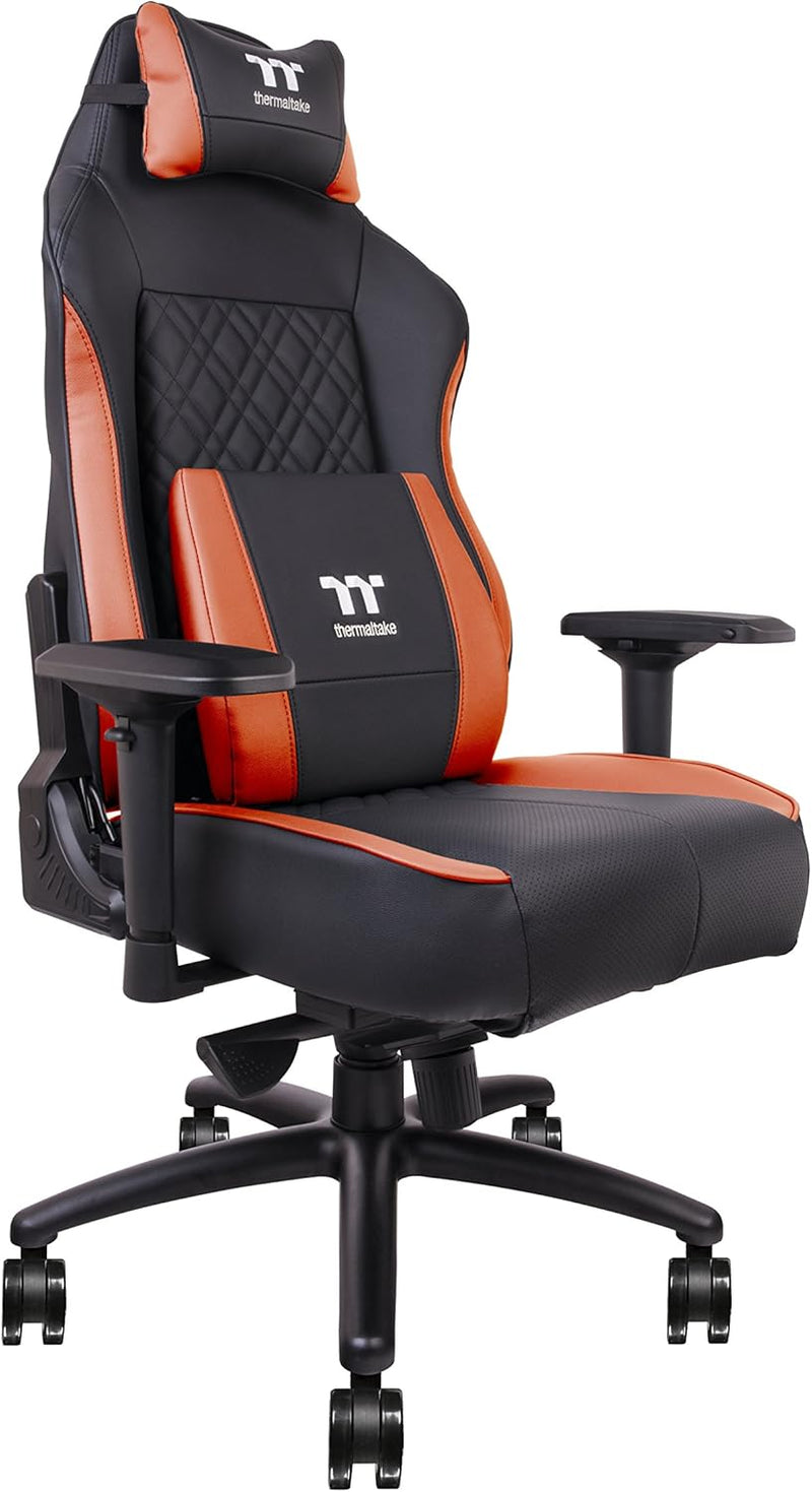 Thermaltake Tt Esports X Comfort Air Gaming Office Chair with 4 On-The-Fly Adjustable Cooling Fans Black/Red