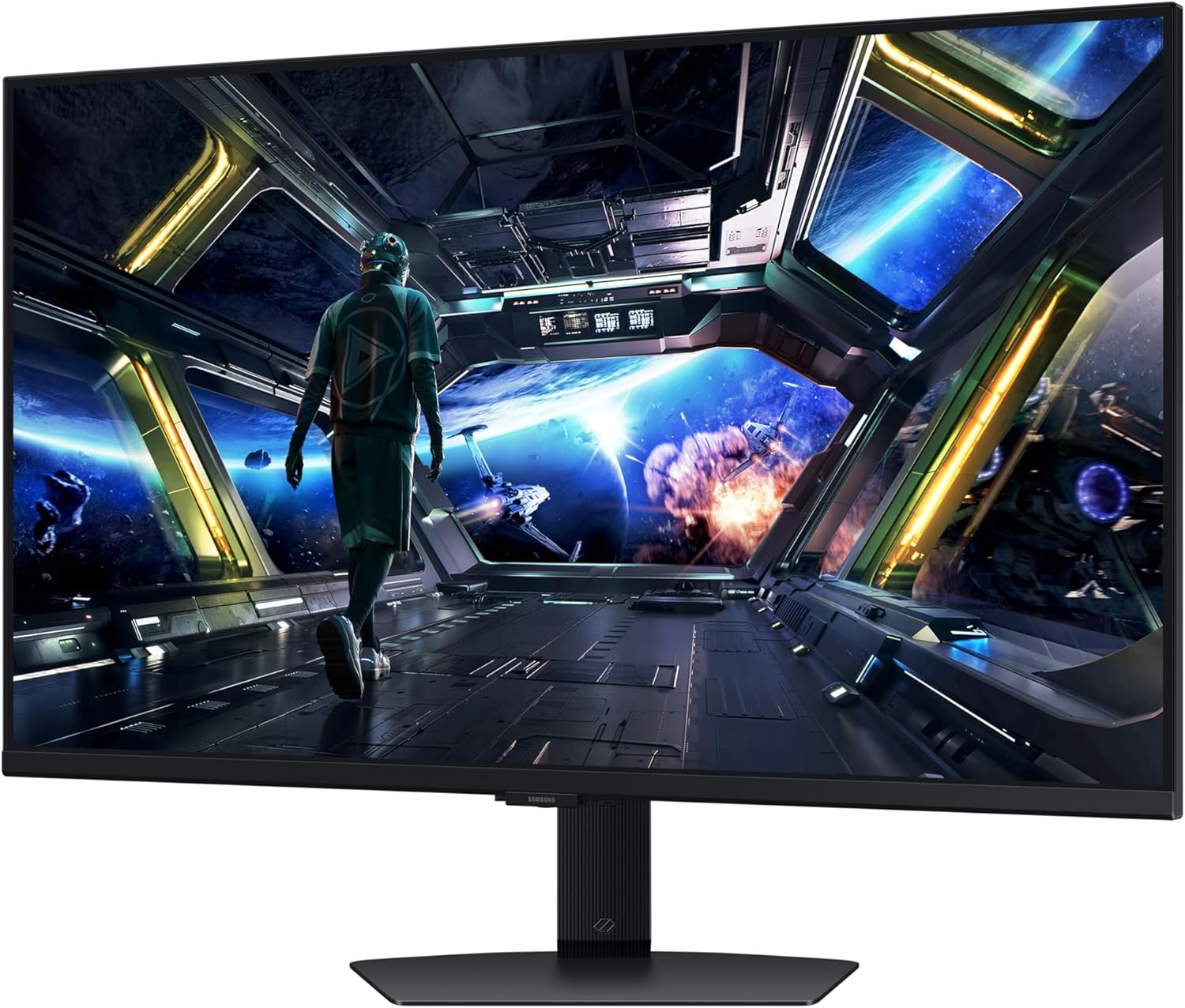 Samsung Odyssey G7 G70D 32" 4K UHD IPS Gaming Monitor – 144Hz, 1ms GTG, HDR400, G-Sync Compatible, Gaming Hub, VESA Mount