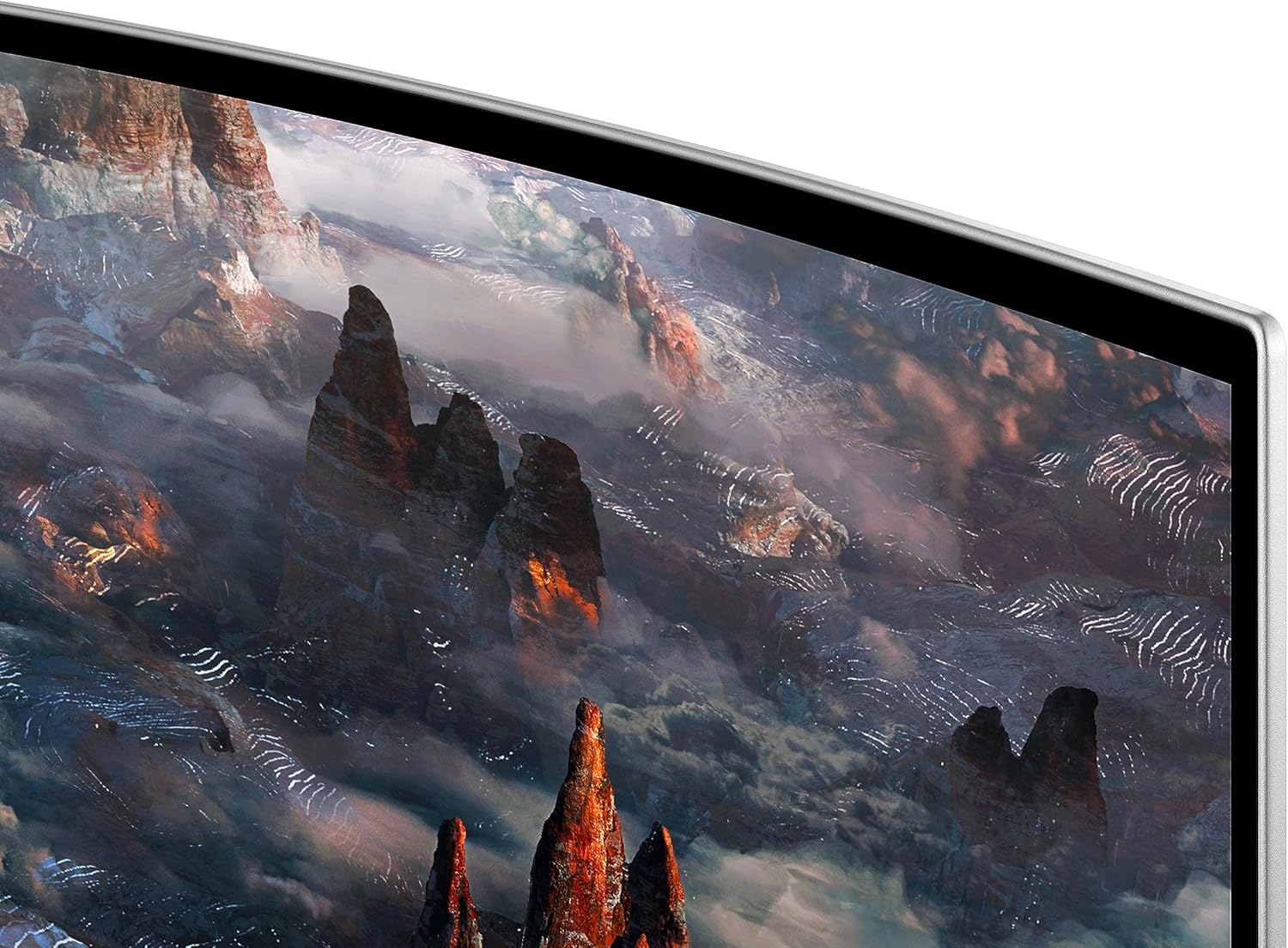 شاشة سامسونج أوديسي OLED G9 مقاس 49 بوصة منحنية فائقة العرض للألعاب – 1440 بكسل، HDR، 240 هرتز (بدون مكبرات صوت مدمجة)