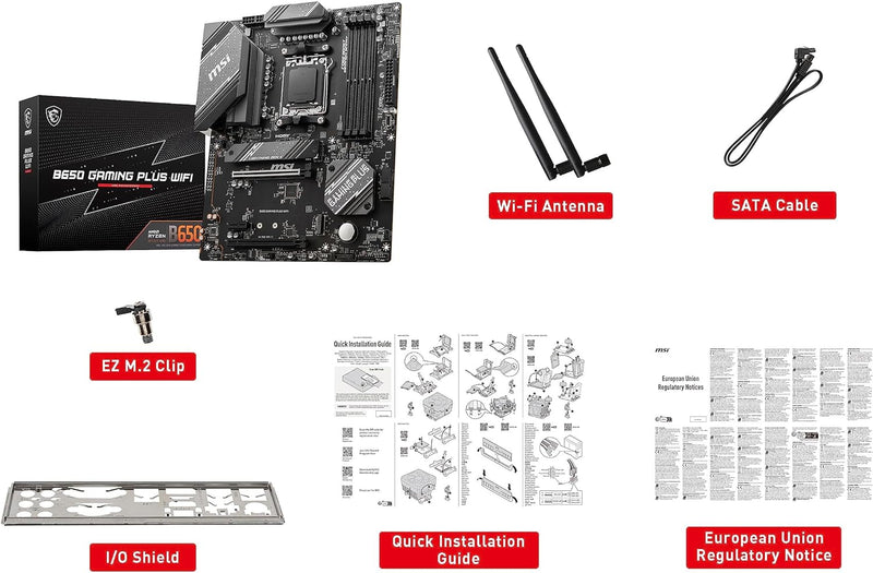 MSI B650 Gaming Plus WiFi Gaming Motherboard