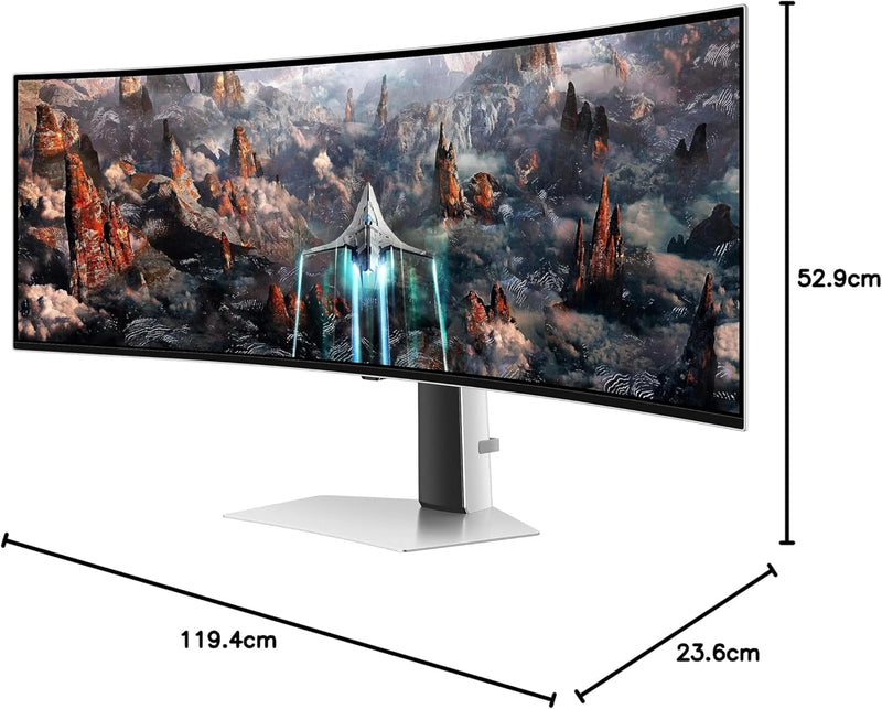 Samsung Odyssey OLED G9 49 1440p HDR 240 Hz Curved Ultrawide Gaming Monitor